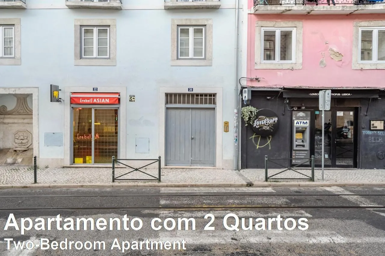 Lisboa Akicity Cais Sodre In شقة
